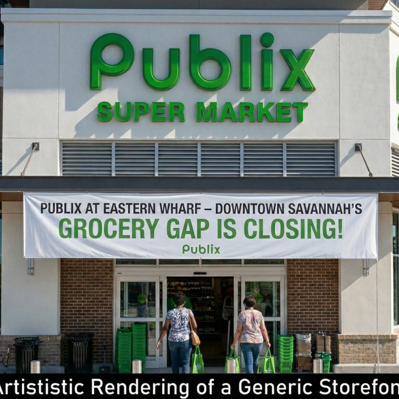 Publix Just Filed a Permit at Eastern Wharf. Downtown Savannah’s Grocery Gap Is Closing.